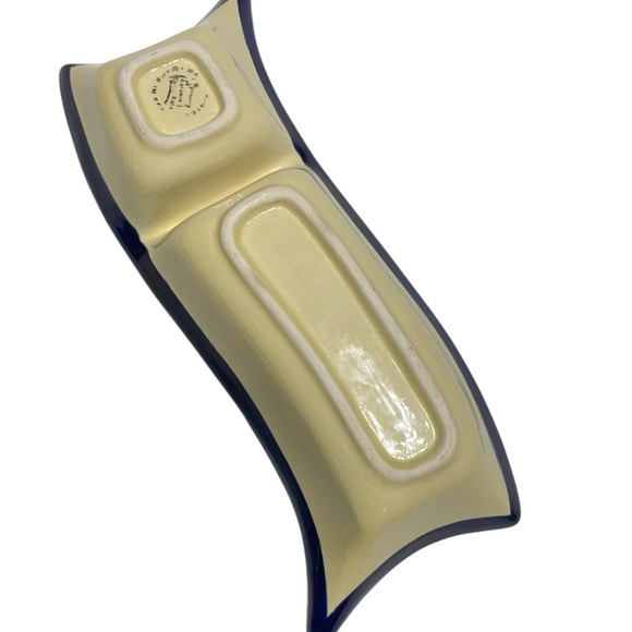 Spain Hand Painted Decorative Divided Serving Dish Bowl Antonio Ortiz Ruiz - Picture 7 of 12